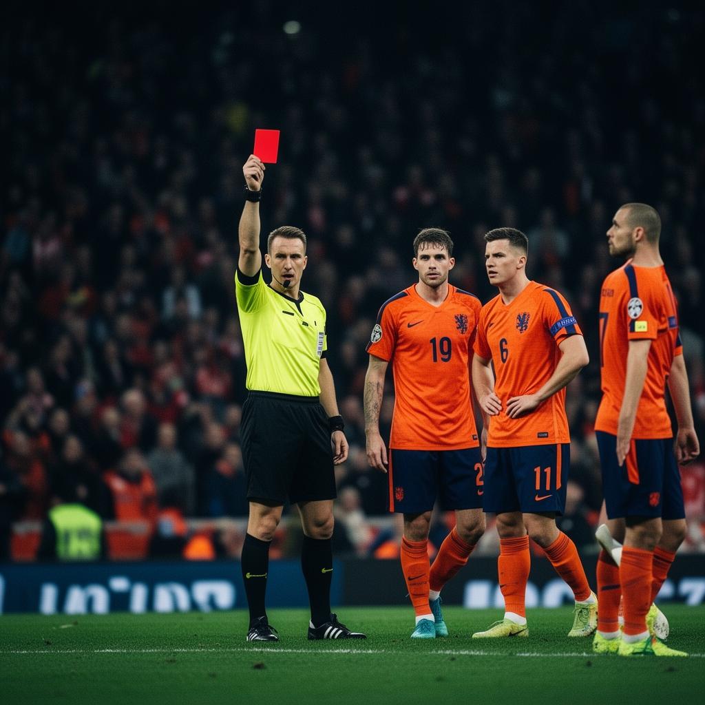 Guus Til krijgt rood, maar mist WK-opener niet