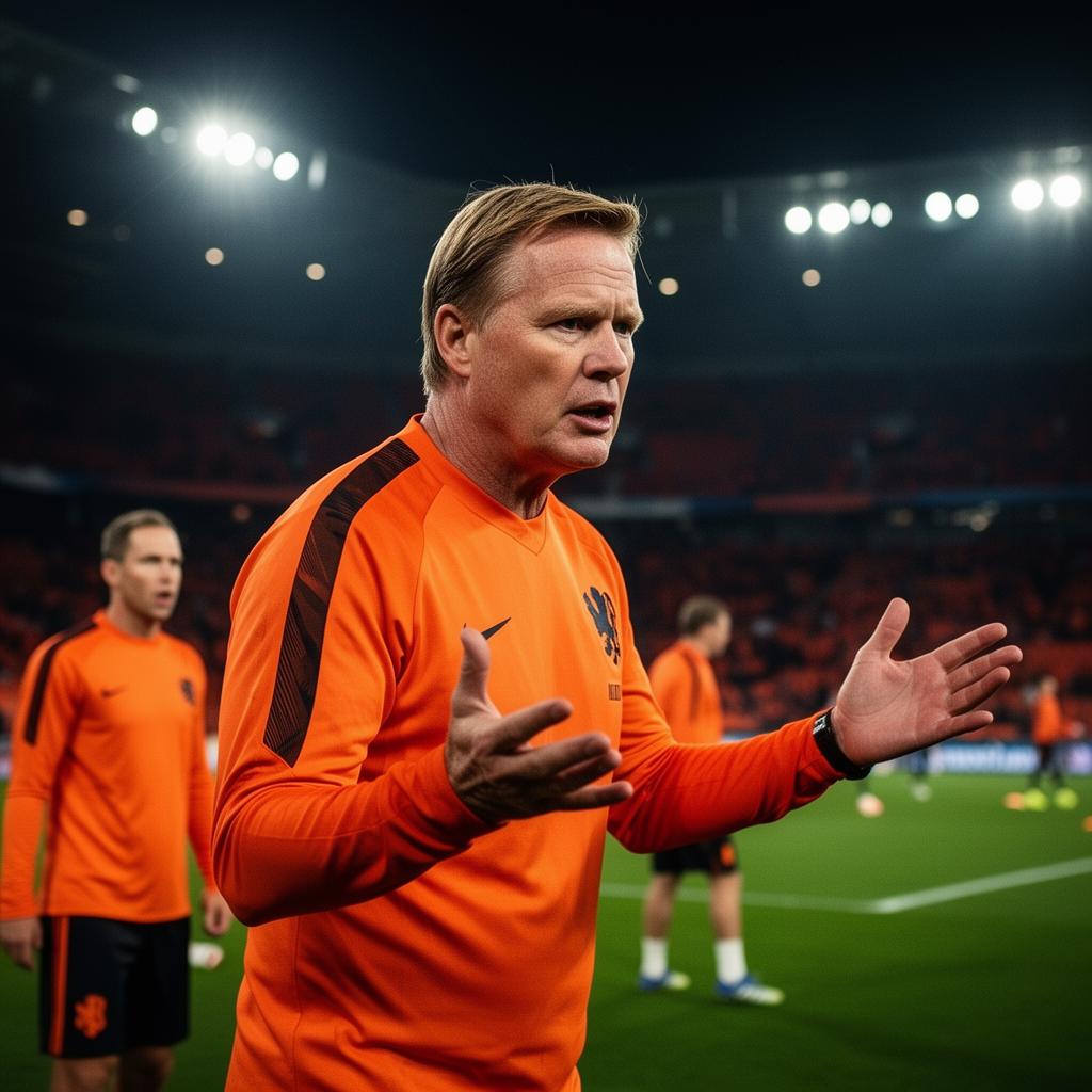 Koeman geeft duidelijke boodschap richting WK: "We moeten efficiënter worden"